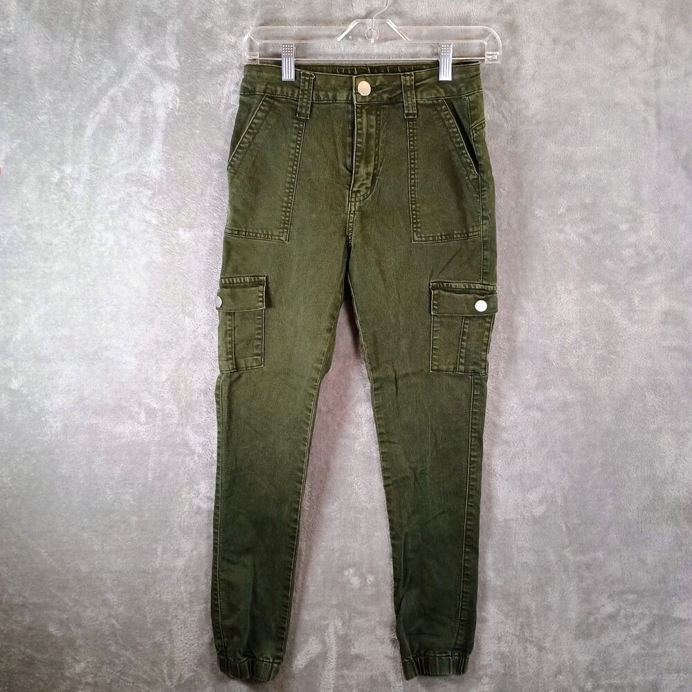 V.I.P. Brand Juniors Casual Cargo Pants size 5/6 25.5" Inseam